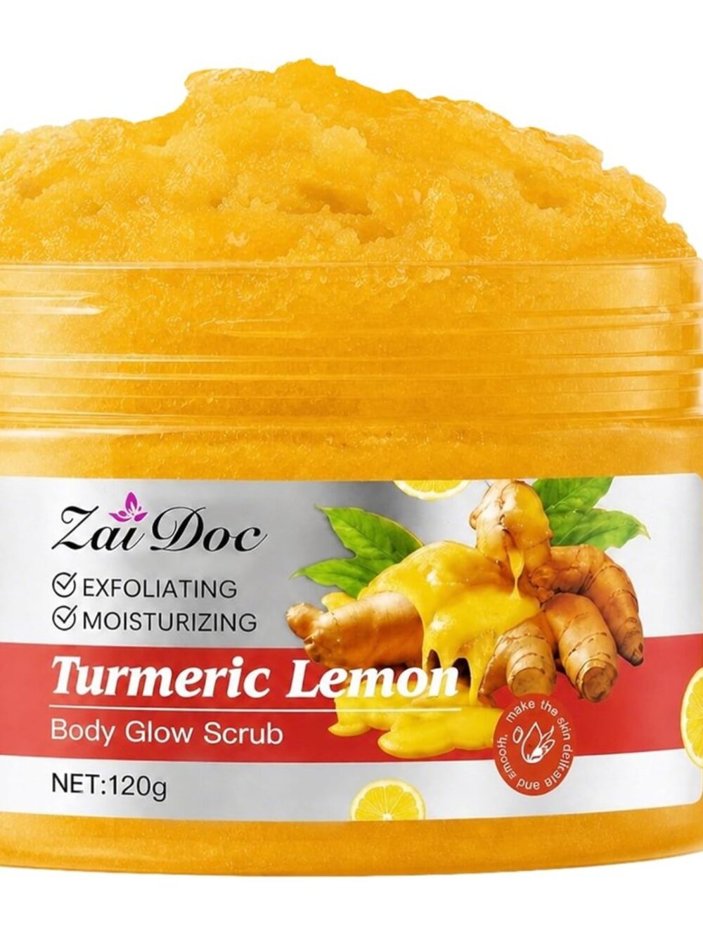 NEW Turmeric Lemon Body Glow Scrub | 120 g